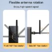 JINGHUA N5 Dual Band USB Wireless Network Card - Antenna Model 600M - 6