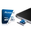 MICRODATA 128GB U3 Blue and White TF Memory Card - 2