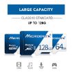 MICRODATA 128GB U3 Blue and White TF Memory Card - 5