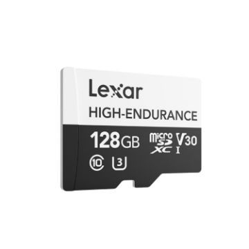 Lexar MicroSDHC 128GB High-endurance Driving Recorder TF Memory Card - 1