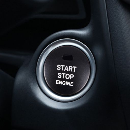 3D Aluminum Engine Start Stop Button Cover for Mazda CX4/CX5/Axela/ATENZA - 1
