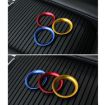 Gold Aluminum Alloy Car Engine Start Button Trim for Mazda CX4/CX5/Axela/ATENZA - 6
