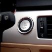 BMW E90 Chassis Car Engine Start Key Push Button Cover - Silver - 1