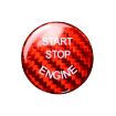 Carbon Fiber Car Engine Start Key Push Button Cover Trim for BMW F/G Chassis - 2
