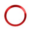 Volkswagen Car Engine Start Key Push Button Ring Trim Sticker (Red) - 2