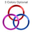 Volkswagen Car Engine Start Key Push Button Ring Trim Sticker (Red) - 5
