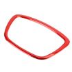 Red Audi Car Steering Wheel Ring Cover Trim Sticker - Decoration - 3