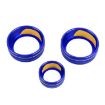 3 PCS Car Metal Air Conditioner Knob Case for Honda CR-V 2017 - Blue - 4