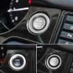 Silver Car Engine Start Key Push Button Ring Trim for Land Rover/Jaguar - 4