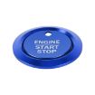 Ford F150 Blue Key Push Button Ring Trim Sticker Decoration - 2