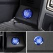Ford F150 Blue Key Push Button Ring Trim Sticker Decoration - 5