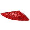 Red Carbon Fiber Engine Start Button Trim for Cadillac ATS/ATS-L - 2