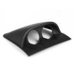 Car 52mm 2 Holes Dash Gauge Meter Pod Mount Holder - Black - 1