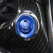 Blue Car Engine Start Key Push Button Trim Sticker for Infiniti - 4