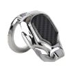 Silver Car Engine Start Key Push Button Cover - 1
