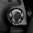 Car Engine Start Key Push Button Cover - Silver Grey - 5