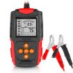 FOXSUR FBT200 Car Battery Tester - 12V/24V (Red) - 1