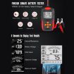 FOXSUR FBT200 Car Battery Tester - 12V/24V (Red) - 8