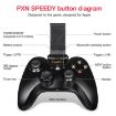 PXN-6603 MFI Mobile Phone Bluetooth Game Controller - iOS Compatible - 5
