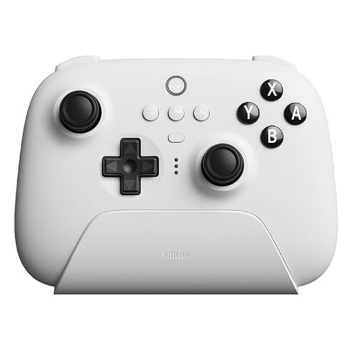 8BitDo Orion NS True Wireless Gamepad with Charging Stand - White - 1