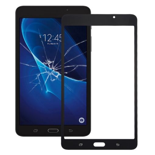 Front Screen Outer Glass Lens for Galaxy Tab A 7.0 (2016)/T280 - Black - 1