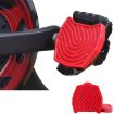 Venzo Spinning Bike Locking Pedal Conversion Plate - Black - 2