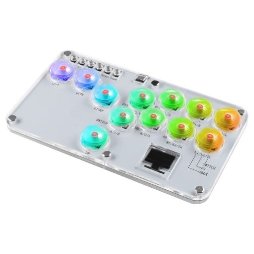 RGB Gaming Keyboard for PC/Switch/PS3/PS4 - 1
