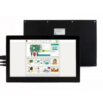 Waveshare 13.3" IPS Touch Screen LCD - 1920x1080, Toughened Glass Cover - 1