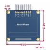 Waveshare 1.3" 128x64 OLED Display with SPI/I2C Interfaces - 6
