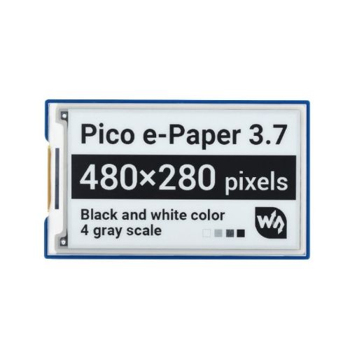 Waveshare 3.7" E-Paper Display for Raspberry Pi Pico - 1