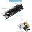 Waveshare PCIe X1 to X16 Expander - M.2 to PCIe 4-Ch - 24003 - 4