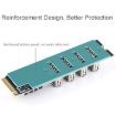 Waveshare PCIe X1 to X16 Expander - M.2 to PCIe 4-Ch - 24003 - 5