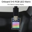 Waveshare 24594 RGB LED Matrix RP2040 Development Board - 5