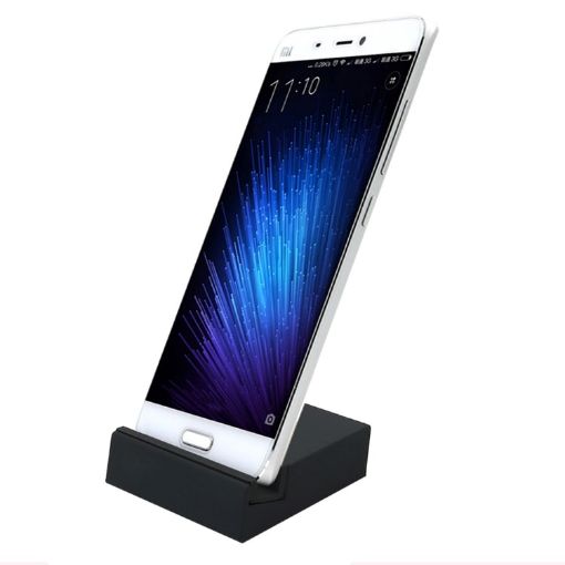 USB-C/Type-C Holder/Charging Dock Charger - Black - 1