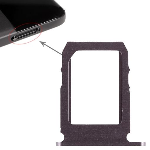 Black SIM Card Tray for Google Pixel - Replacement Part - 1