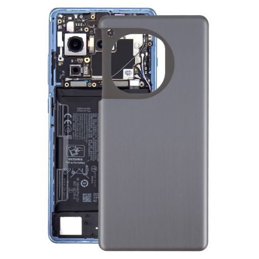 OnePlus 12R Battery Back Cover - Black - 1
