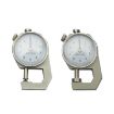 Dial Thickness Gauge Leather Paper Tester 0-10mm Flat Head - 2
