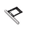 Sony Xperia XZ Premium Dual SIM Silver Micro SD/SIM Card Tray + Dust Plug - 4