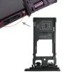 Sony Xperia XZ SIM Card Tray Set - Black - 1