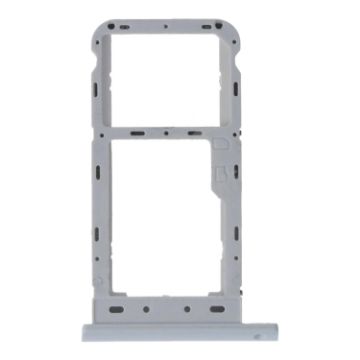 SIM Card Tray + Micro SD Tray for Lenovo Tab M10 TB-X505X (White) - 1