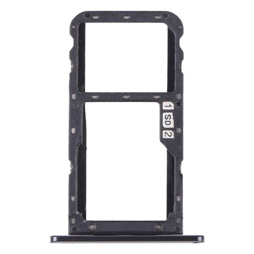 Lenovo Z5 L78011 SIM Card Tray + Micro SD Card Tray (Grey) - 1