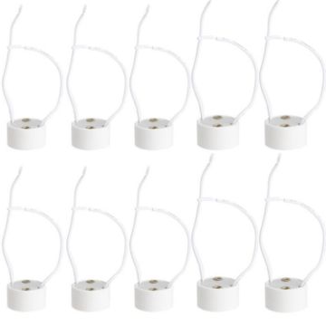 GU10 Socket LED Bulb Holder Base - 10PCS - 1
