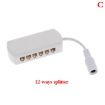 12 Ports 2510 Hub Splitter Junction Box Distributer Cabinet Adapter - 2