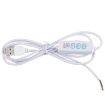 1.5m USB DC5V Switch Cable with 3 Colors Controller - White - 2