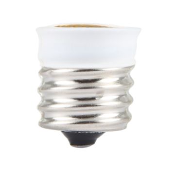 E17 to E12 Light Lamp Bulbs Adapter - Converter Adapter - 1
