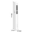 Deli 2.4GHz Laser Page Turning Pen - Model 2802L (Black) - 3