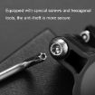 Orange Bicycle Tracker Anti-Lost Cover for AirTag - 4