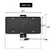 US Standard License Plate Frame Holder - Modified - 3