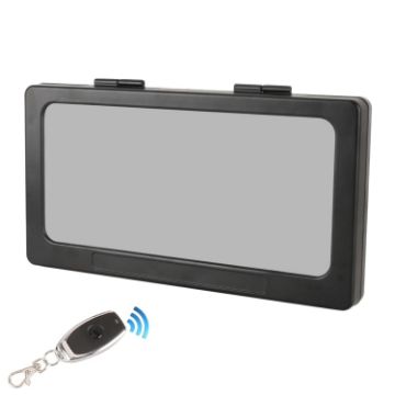 Car License Plate Frame, US Standard - Atomized Single Plate - 1