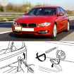 Front Bumper Tow Hook License Plate Bracket for Mazda/Lexus - 8